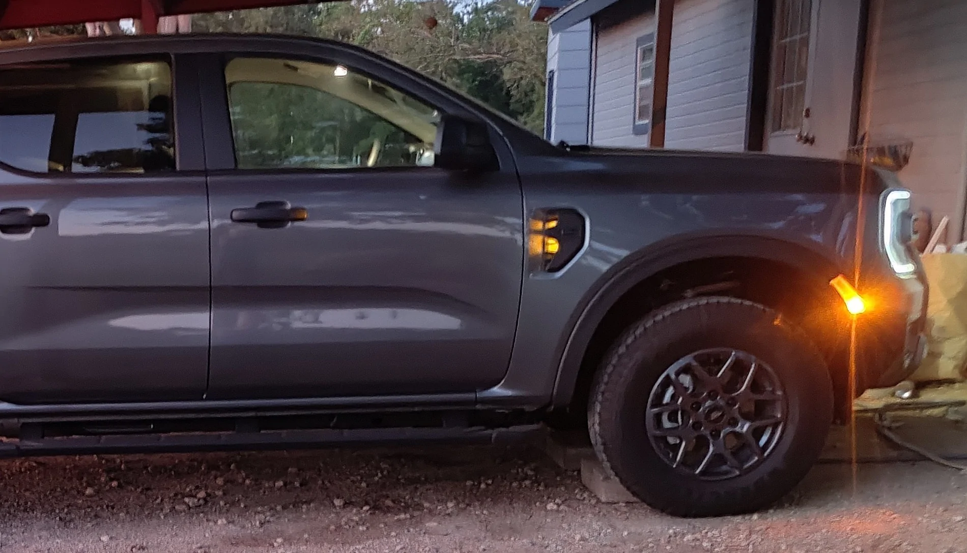 Ford Ranger 2025 XLT Blackout, my way SoideMarker