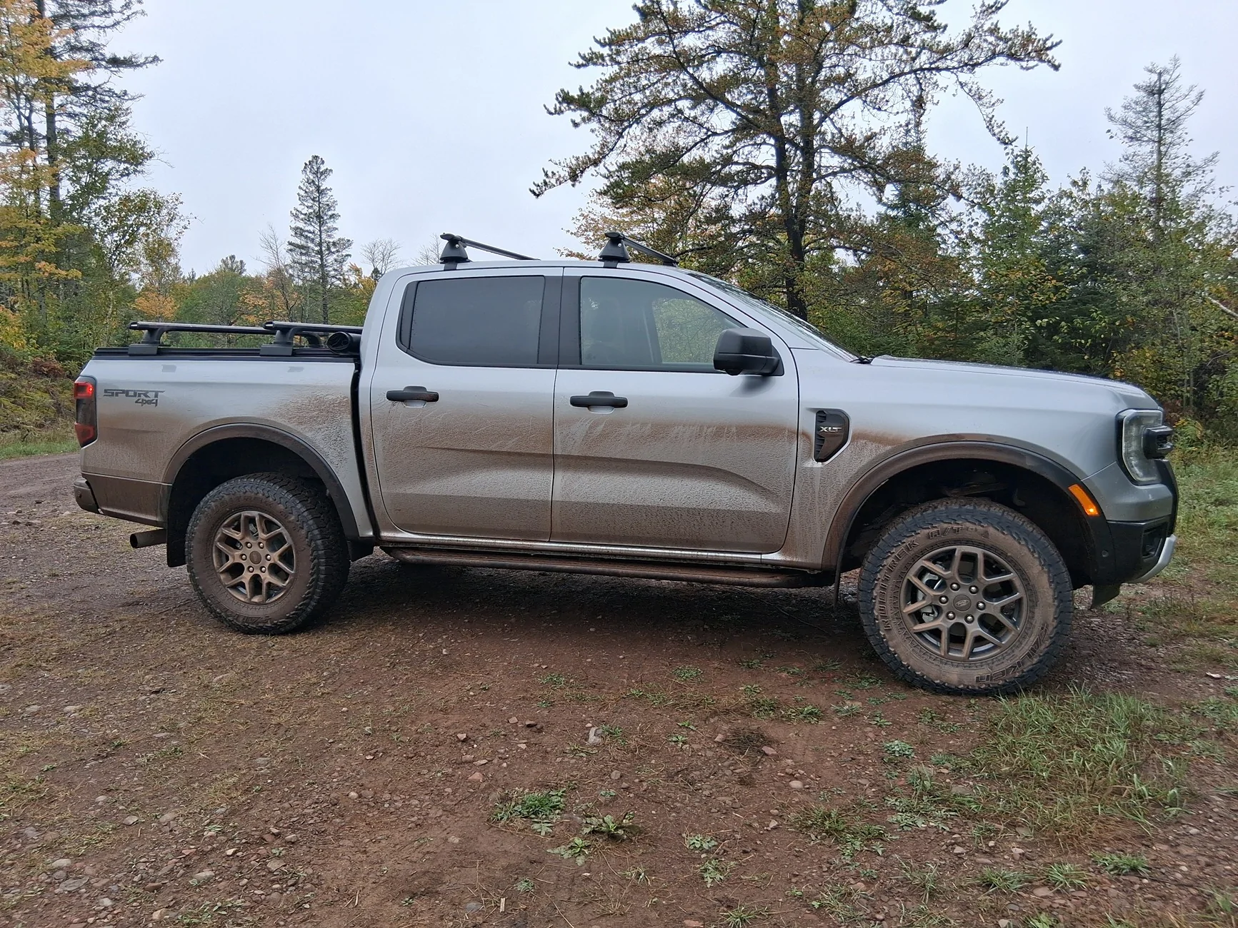 Ford Ranger Falken Rubitrek 265/70/17 installed 20250920_120549