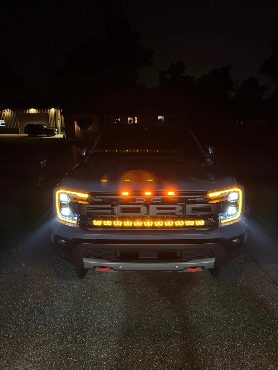 Ford Ranger New Ranger Raptor amber grill lights released by F150LEDs IMG_9907