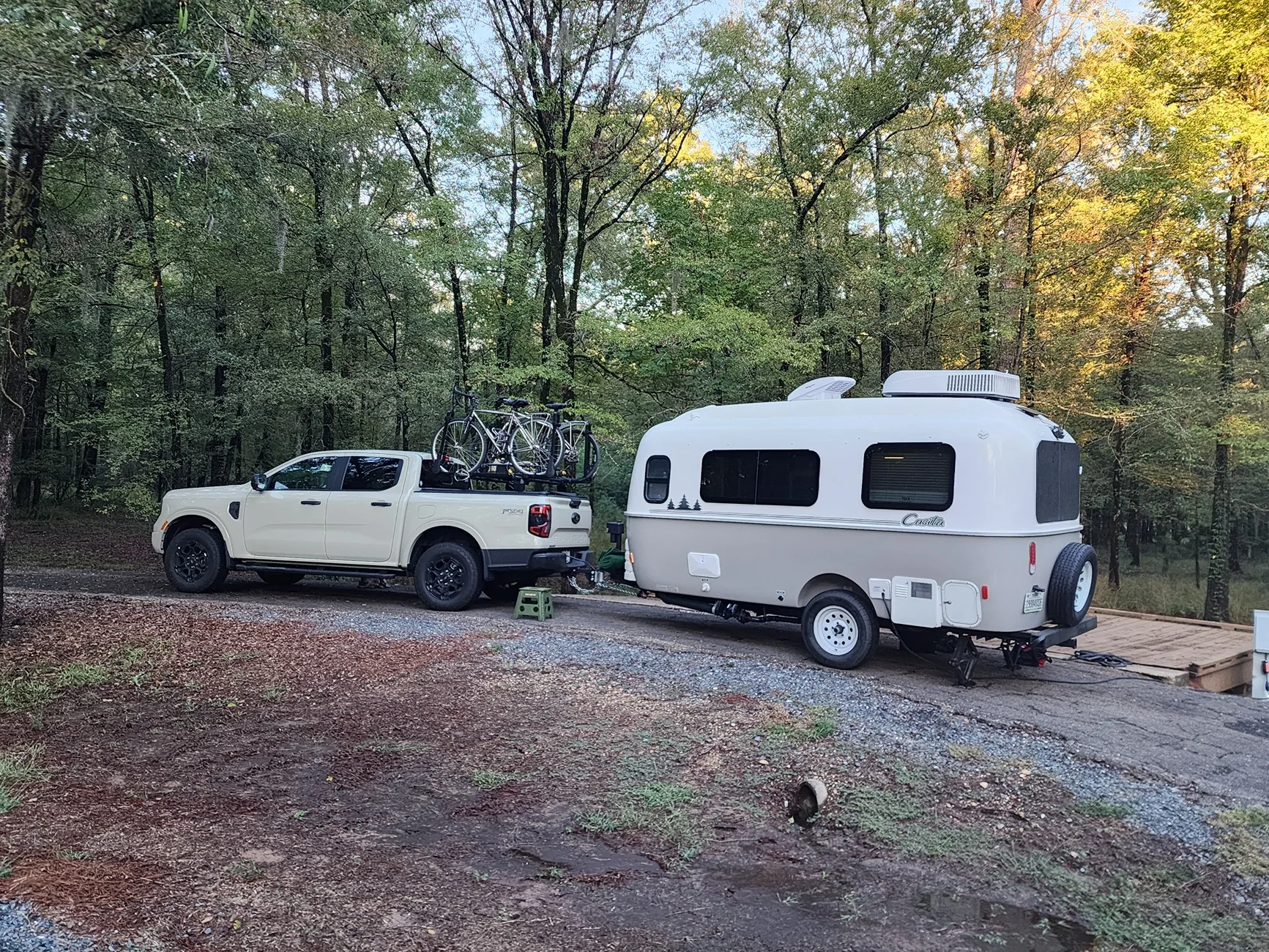 Ford Ranger I am towing. Temperature question 20250924_183814