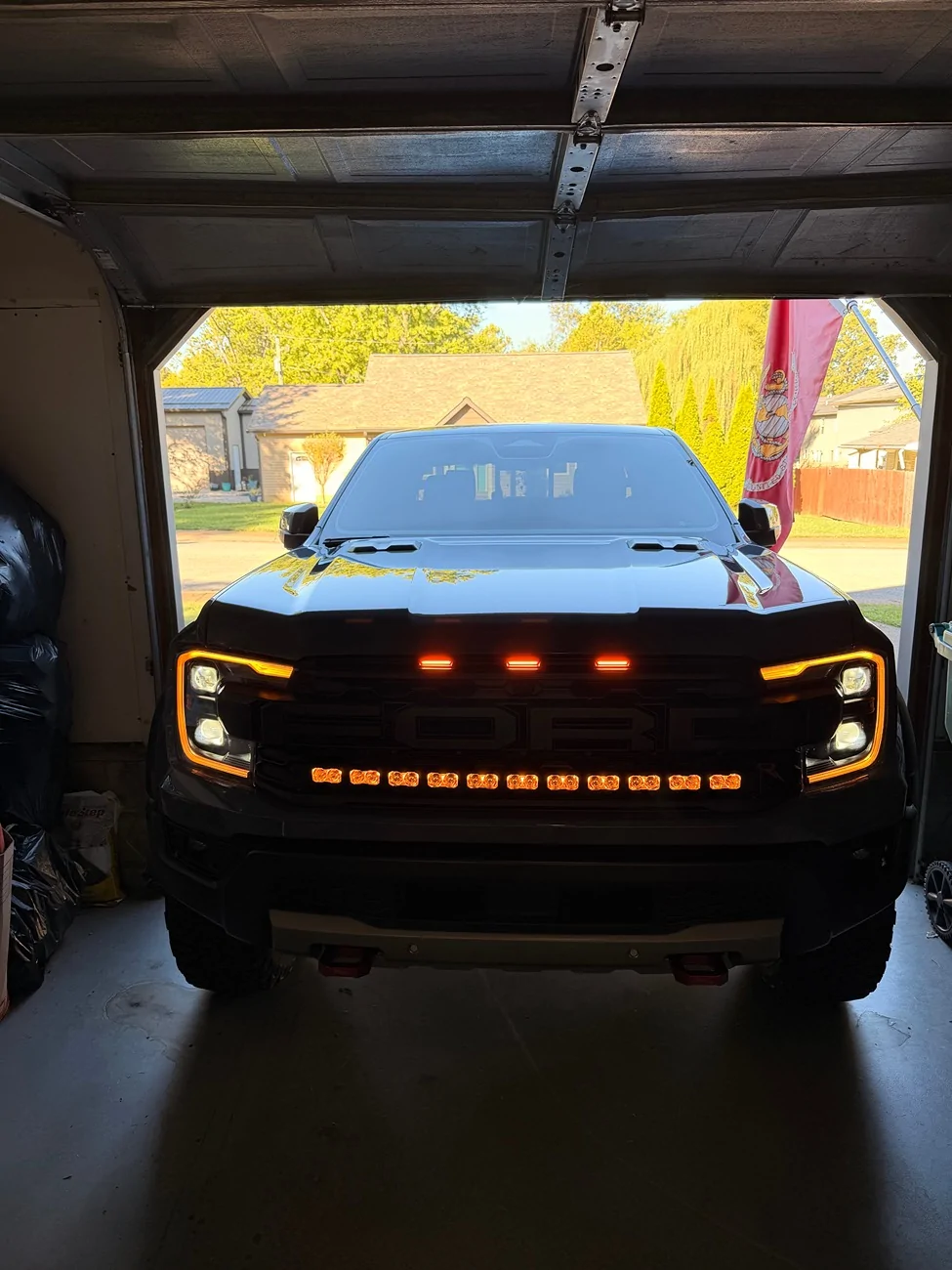Ford Ranger New Ranger Raptor amber grill lights released by F150LEDs IMG_0378