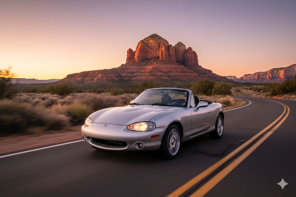 Ford Ranger Fun AI Images of Your Ranger - Try This and Post Yours! Our Miata at Sedona