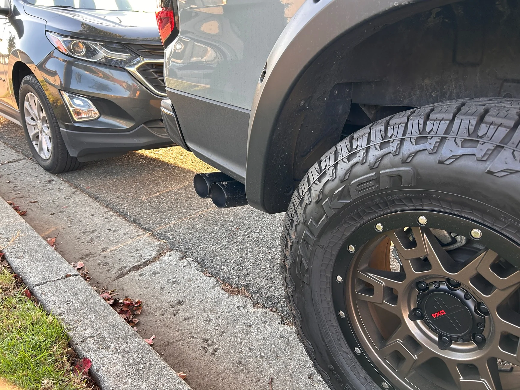 Ford Ranger Cactus Grey 2024 Ranger XLT Build in CA IMG_3536