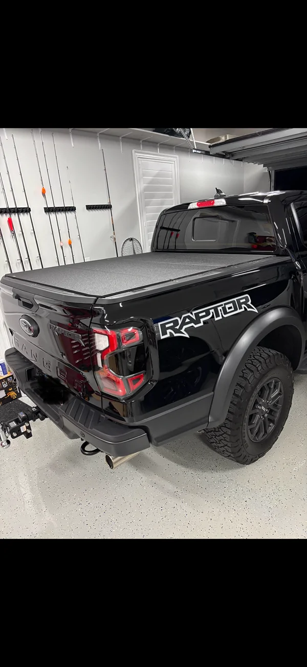 Ford Ranger Leaking Lomax Trifold on Ranger Raptor IMG_1421
