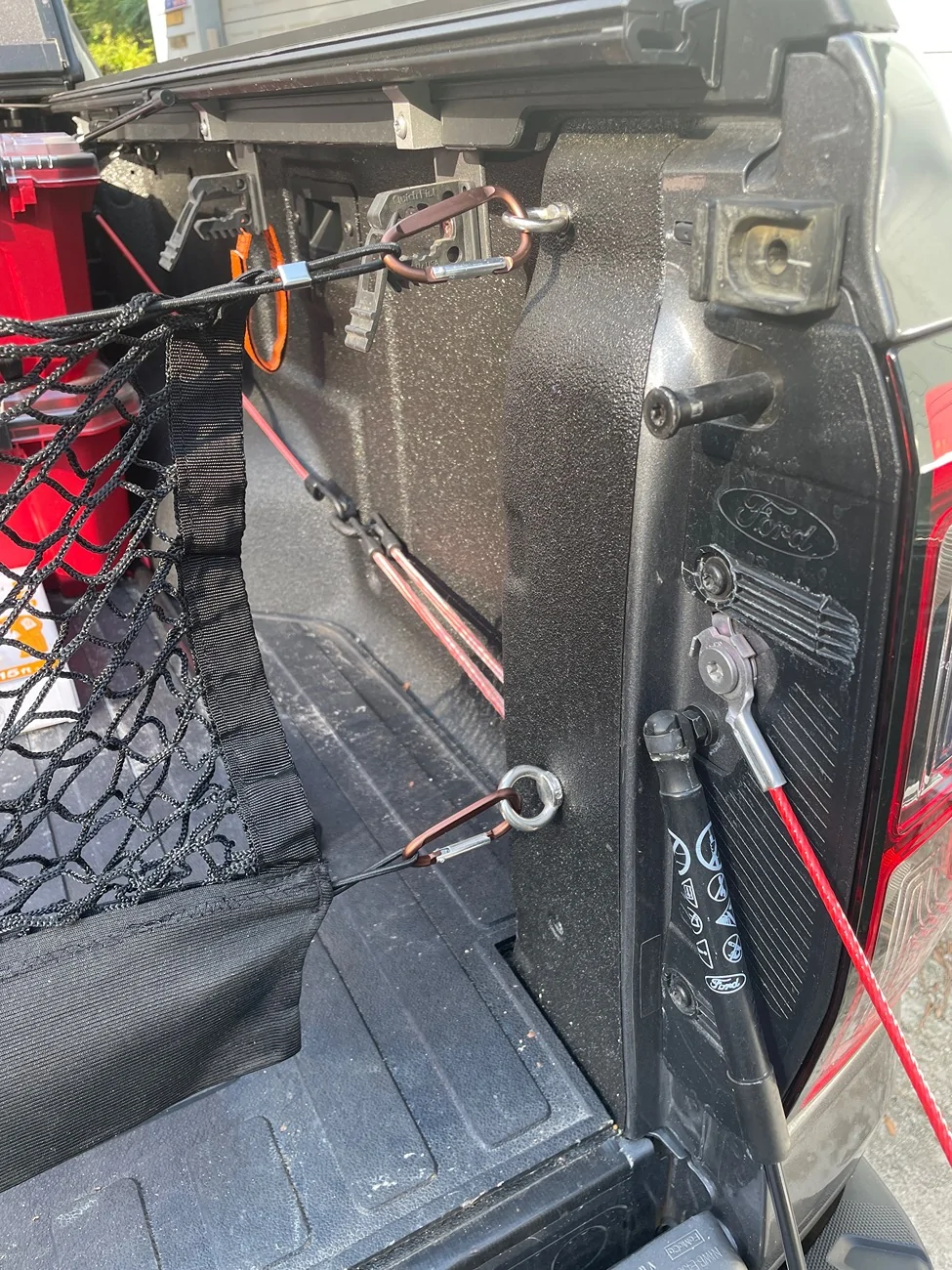 Ford Ranger New anchors in bed imag