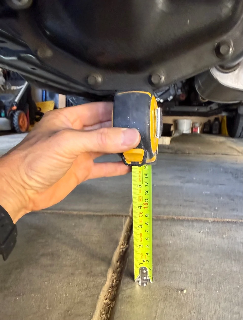 Ford Ranger 2025 XLT - Replacing stock spare - ground clearance IMG_1039