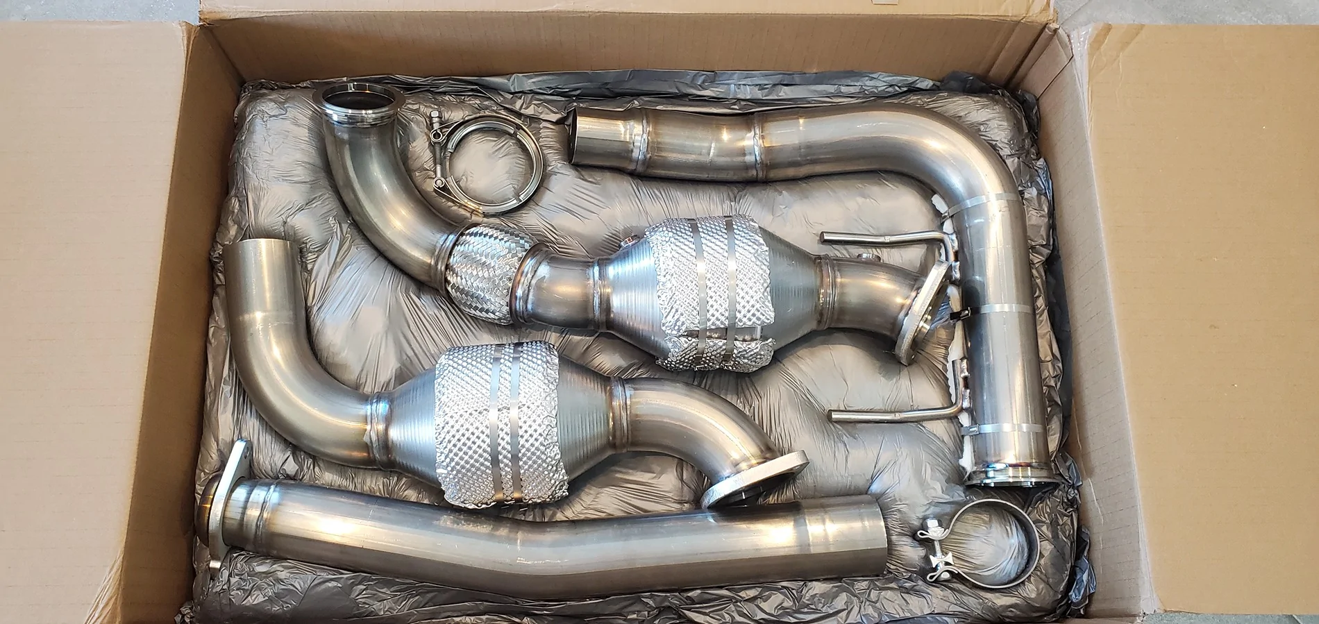 Ford Ranger Next Up. SPD Catted Downpipes On 2025 RR 20251004_151048