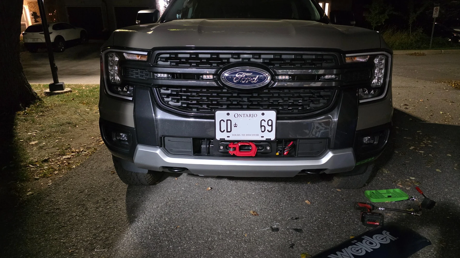 Ford Ranger Stock Bumper Winch Plate 20251004_194337(1)