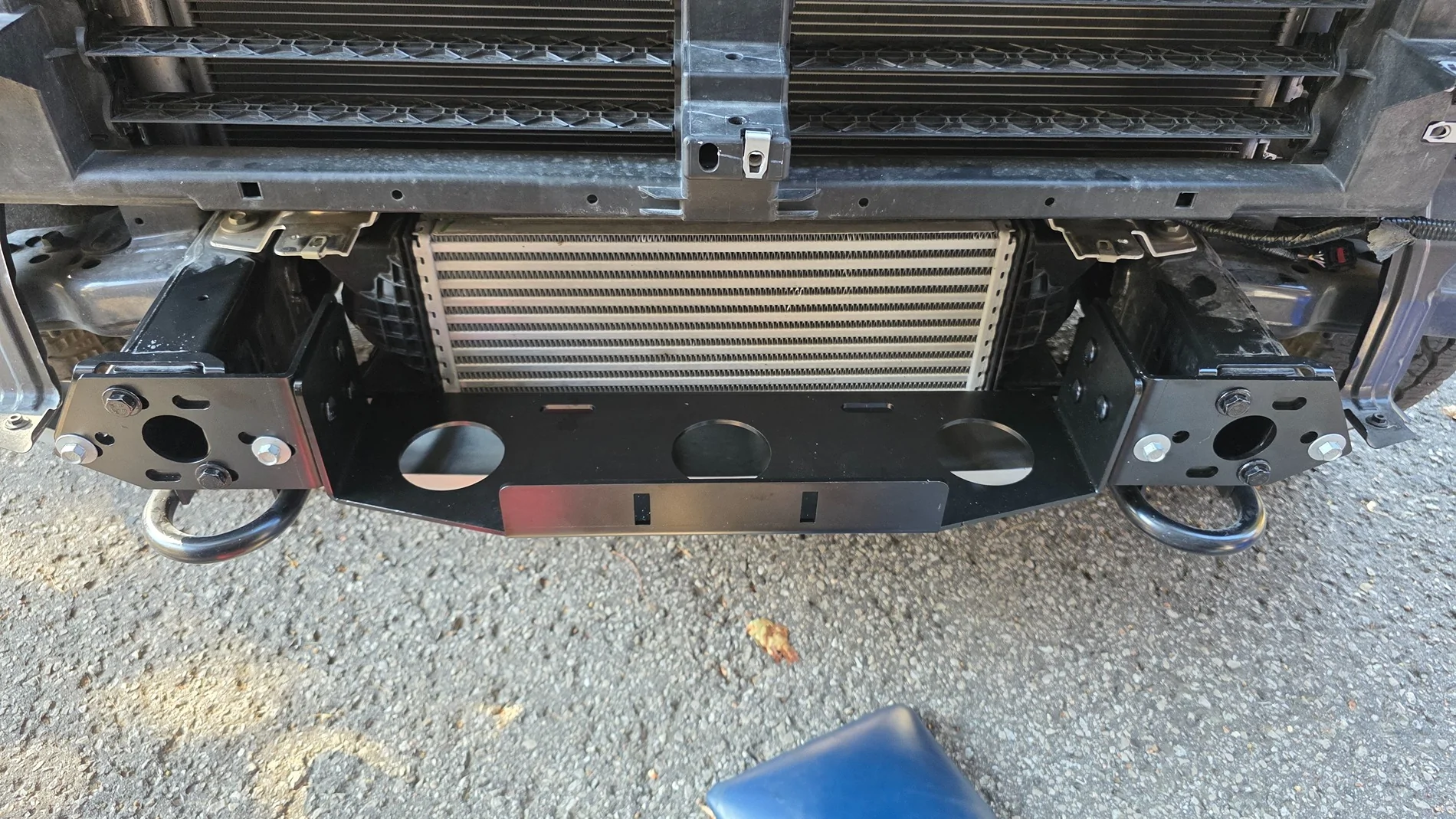 Ford Ranger Stock Bumper Winch Plate 20251004_144928