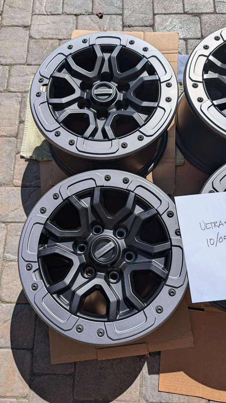 Ford Ranger OEM Ranger Raptor Beadlock Wheels + TPMS (SF Bay Area) PXL_20251005_203753368