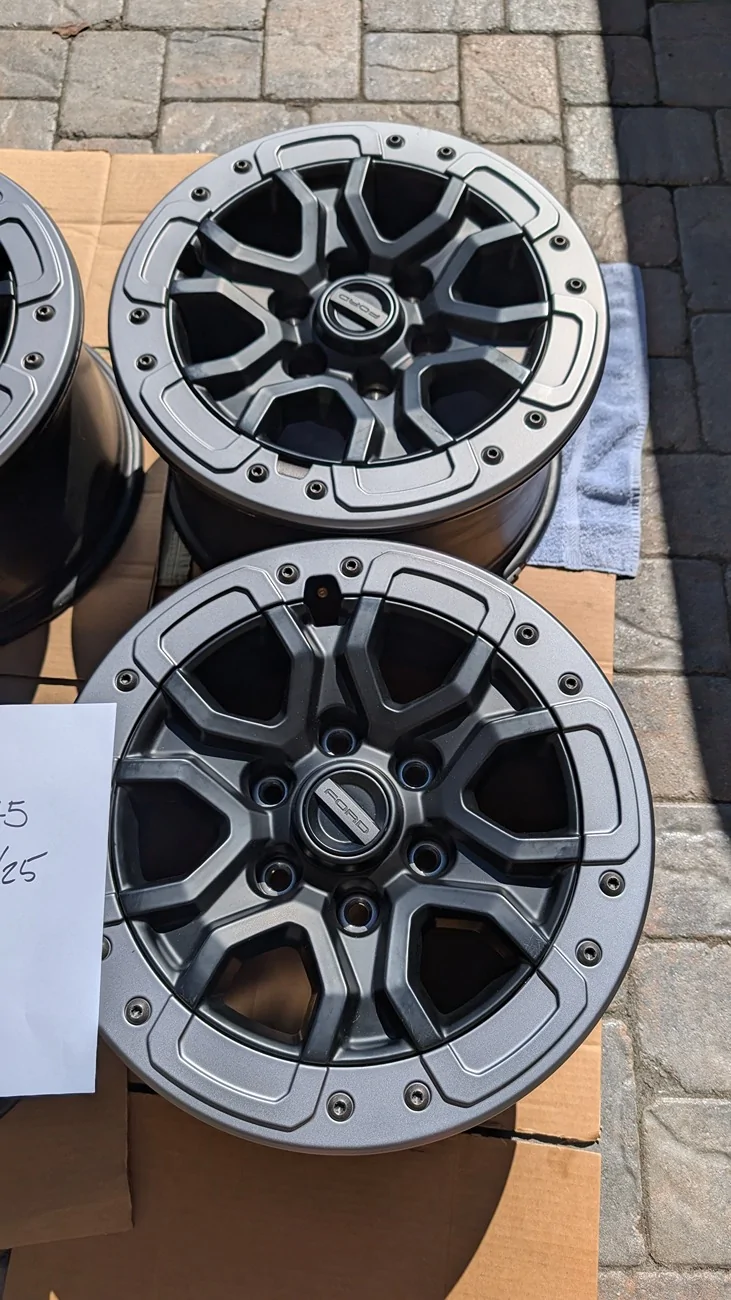 Ford Ranger OEM Ranger Raptor Beadlock Wheels + TPMS (SF Bay Area) PXL_20251005_203747907.MP