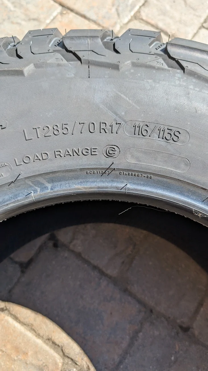 Ford Ranger New BFG K03 Tire 285/70R17 (SF Bay Area) PXL_20251005_204549761.MP