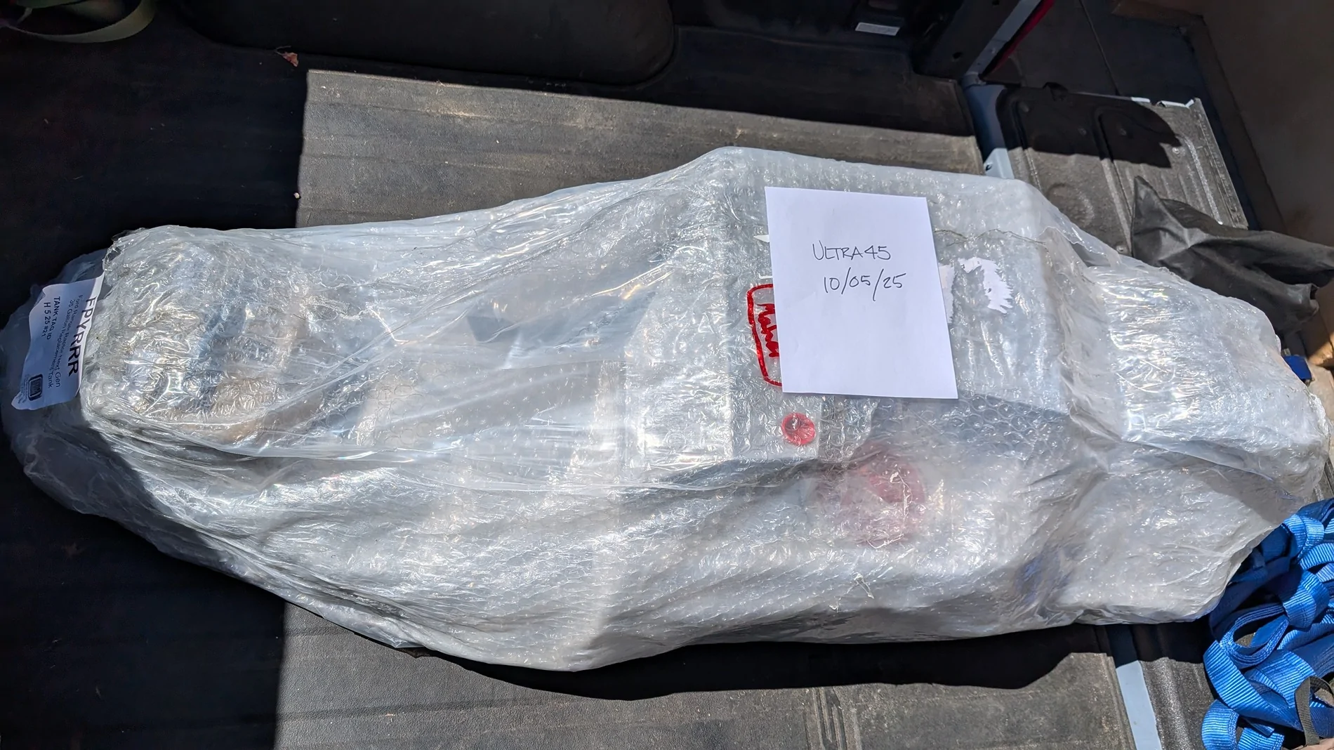 Ford Ranger FS:  (New) Long Range America (LRA) 35 Gallon Fuel Tank (SF Bay Area) PXL_20251005_203204230.MP