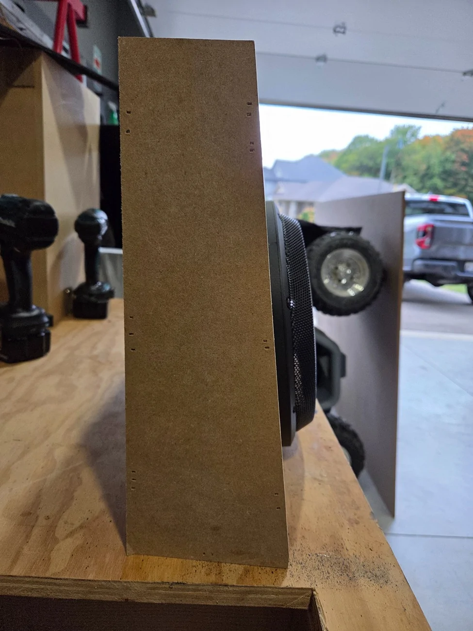 Ford Ranger Sub install behind rear seat! 20251007_091141