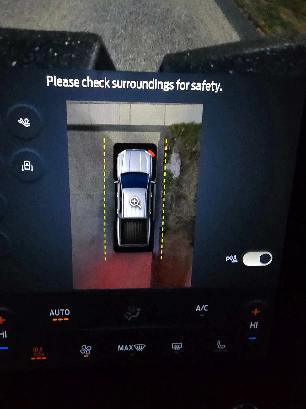 Ford Ranger Front Sensors Blocked Error 20251008_071707
