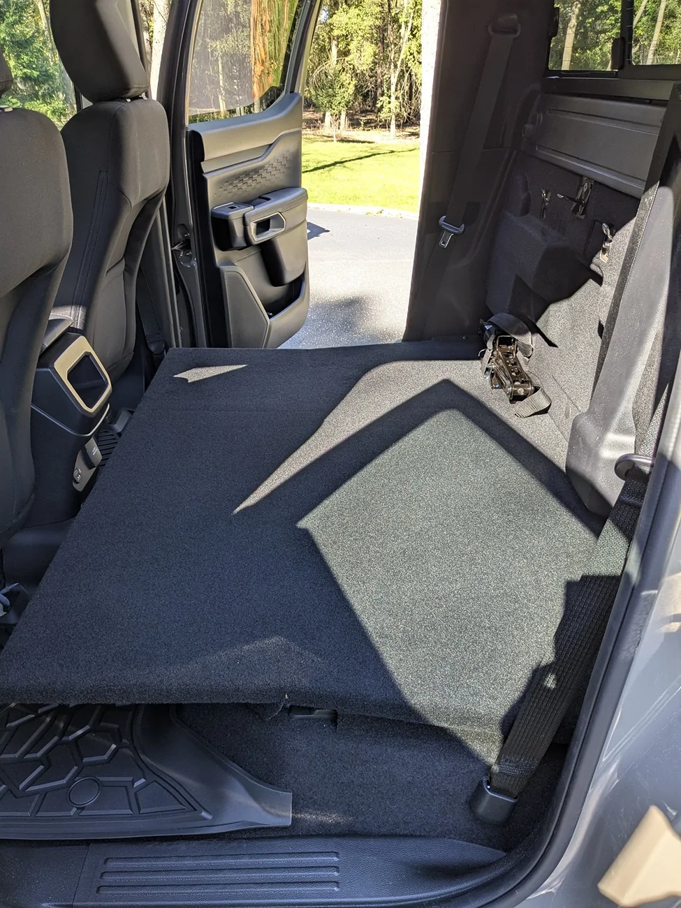 Ford Ranger DIY Rear Seat Delete PXL_20251011_182226987