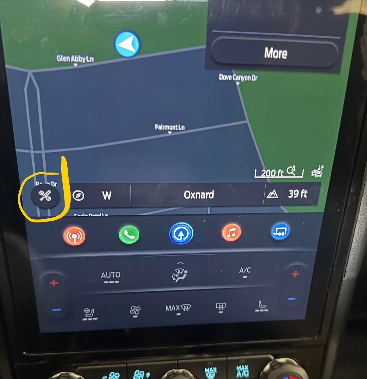 Ford Ranger Turning destination suggestions OFF in navigation IMG_1118