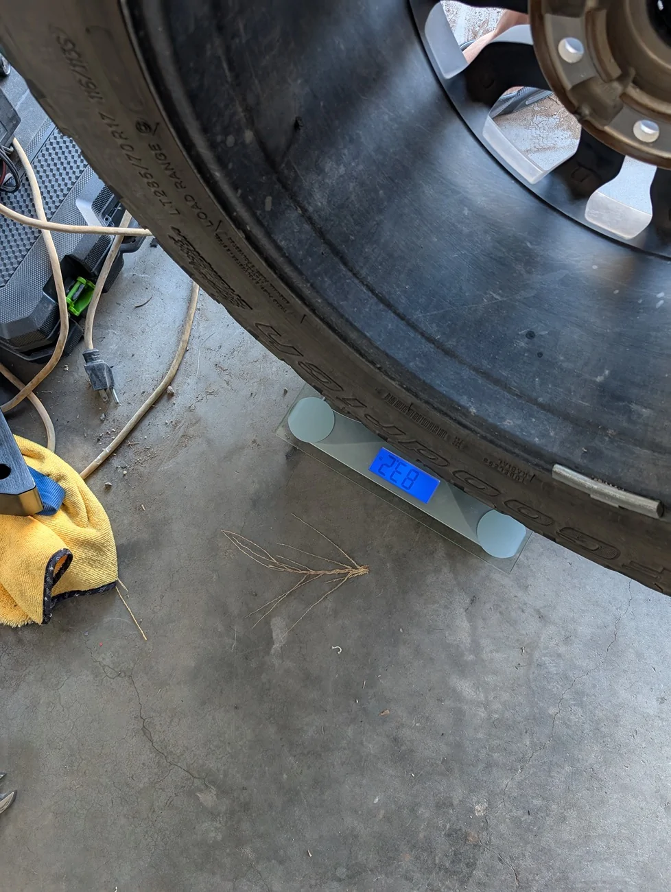 Ford Ranger Borne Off-Road Spacers installed on Ranger Raptor PXL_20251012_153904803