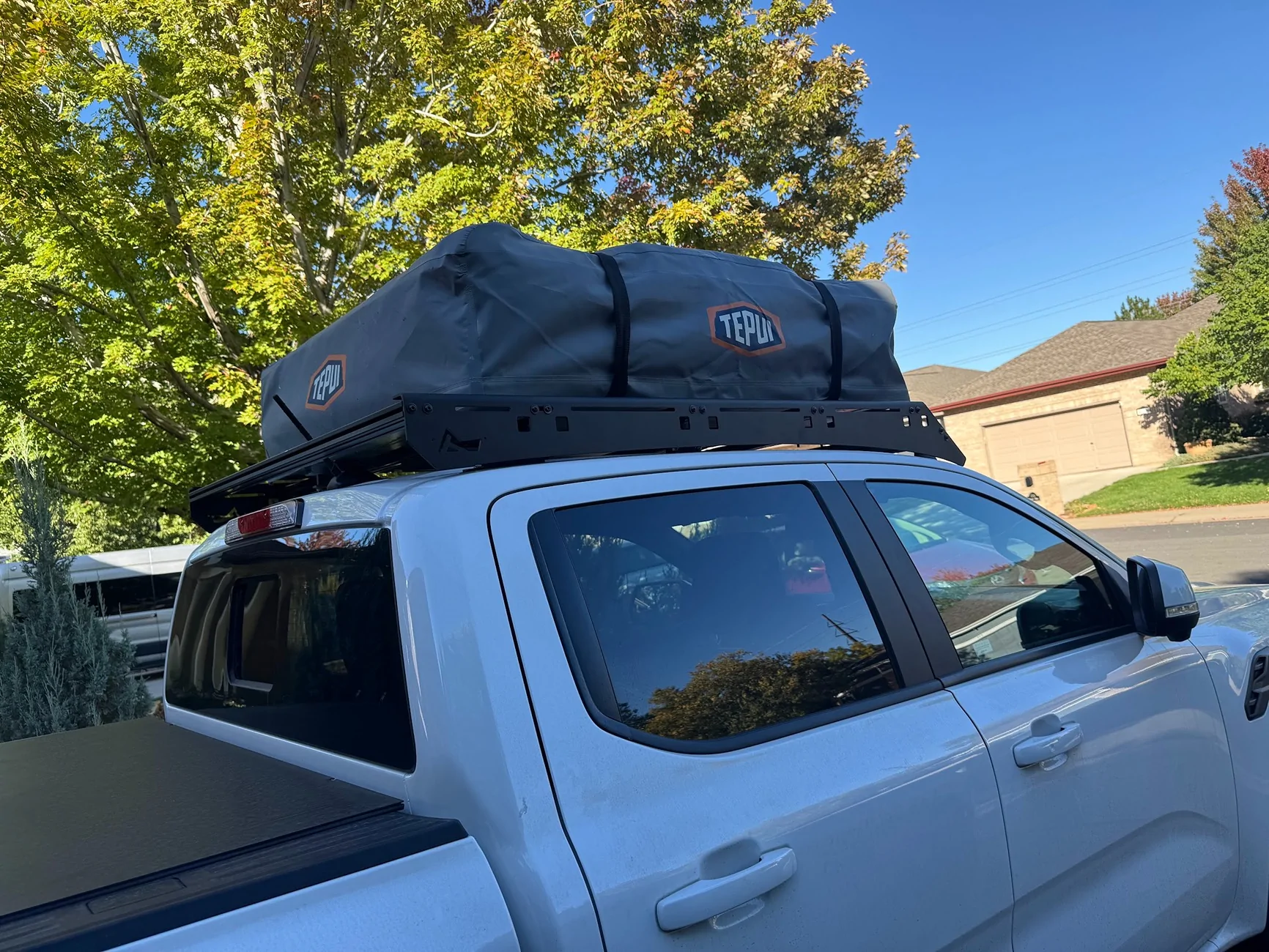 Ford Ranger Trailrax roof rack installed. Initial thoughts. tr2