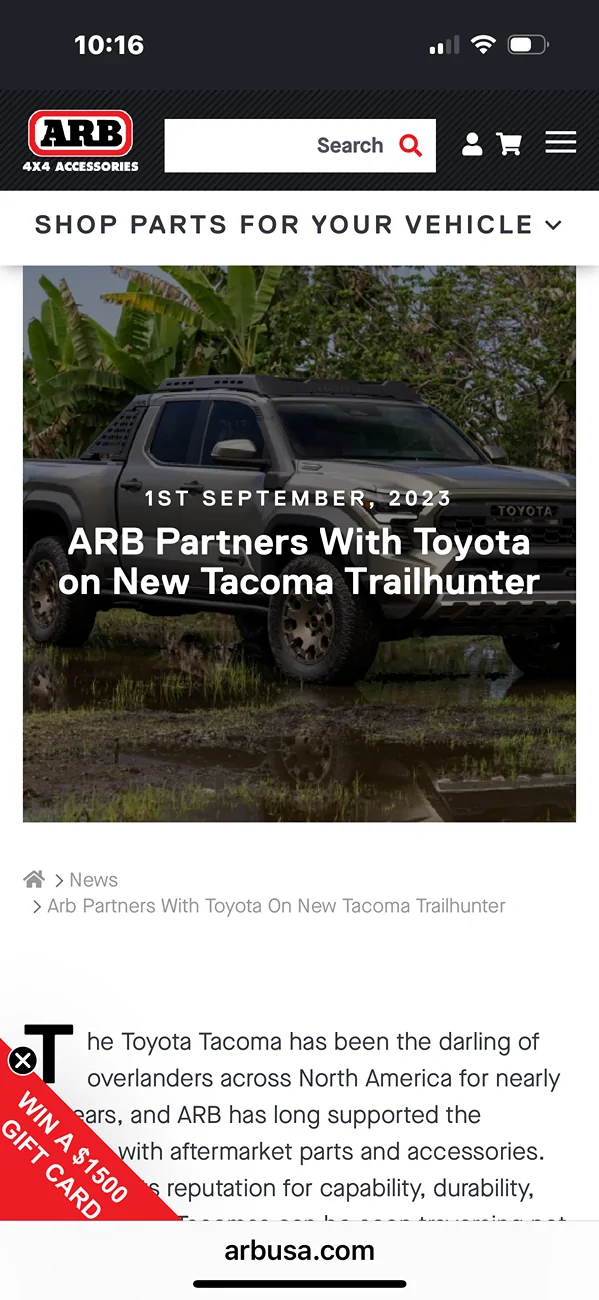 Ford Ranger Aftermarket Parts Companies Suck IMG_2690
