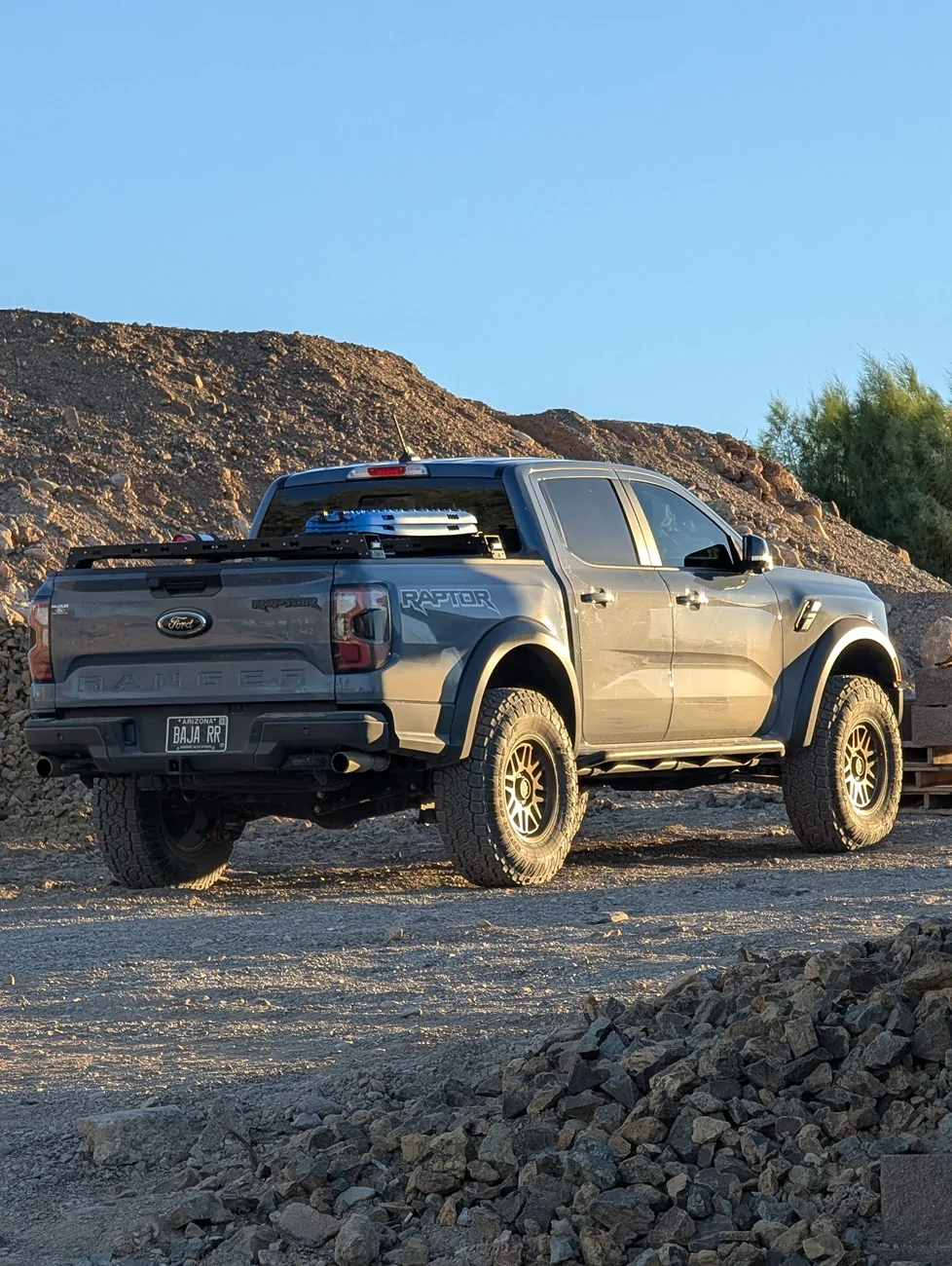 Ford Ranger GOAT Off-Road strut spacers installed PXL_20251017_001541696