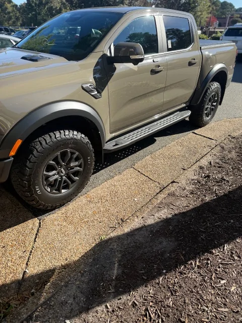 Ford Ranger Weathertech bed mats IMG_5315