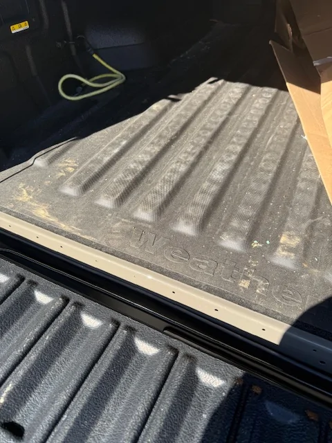Ford Ranger Weathertech bed mats IMG_5310