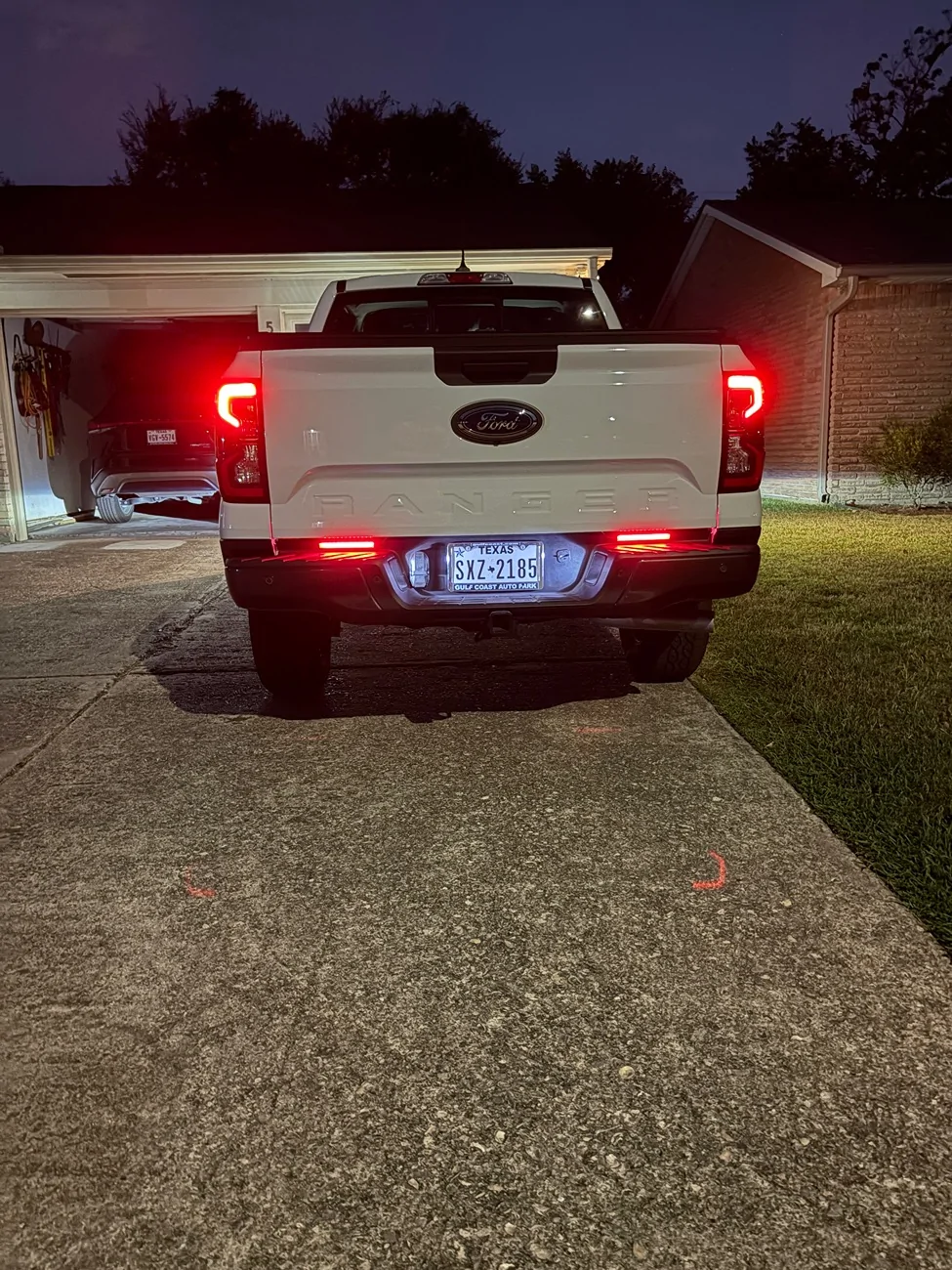 Ford Ranger LED tailgate light bar installed (harness wiring diagram attached) IMG_1243