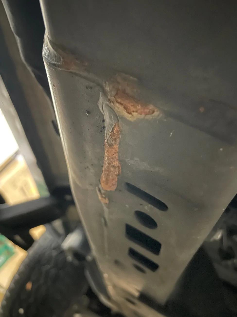 Frame Rust on Welds | Ranger6G - 2024+ Ranger & Raptor Forum, News ...