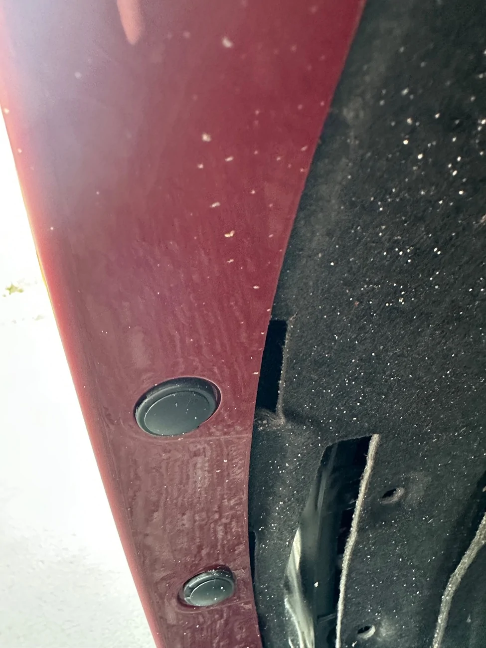 Ford Ranger Outer wheel liner in 2025 Lariat IMG_0975