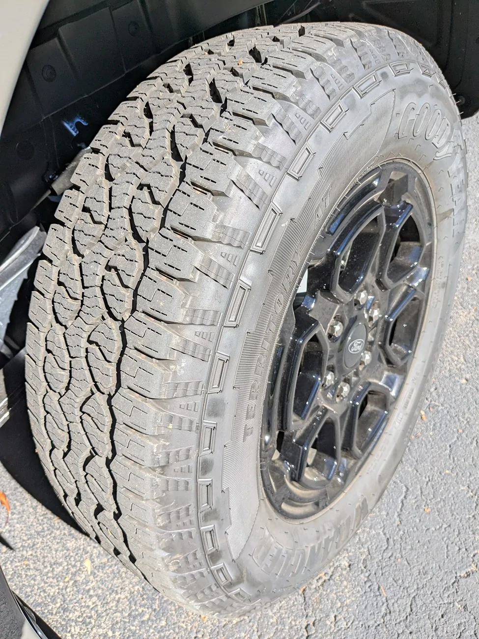 Ford Ranger FX4 Black 18" Wheels and Tires - New. Western WI PXL_20251008_170115439