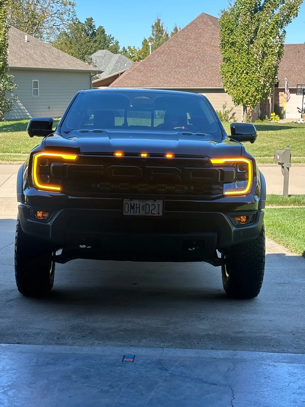 Ford Ranger New Ranger Raptor amber grill lights released by F150LEDs IMG_6870