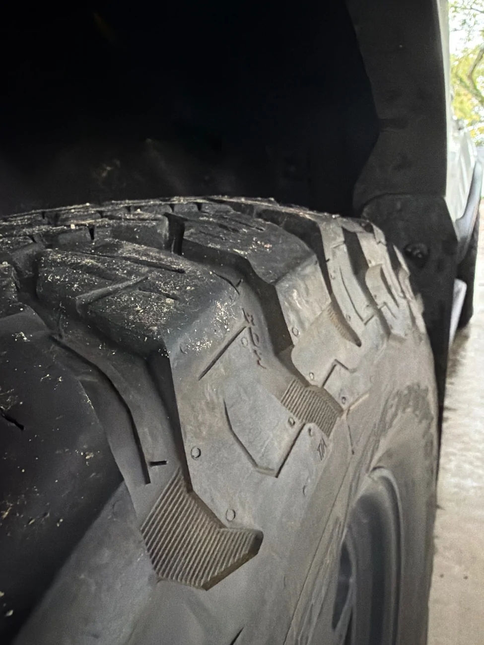 Ford Ranger What's your tread depth at 5k on stock KO3s? imag