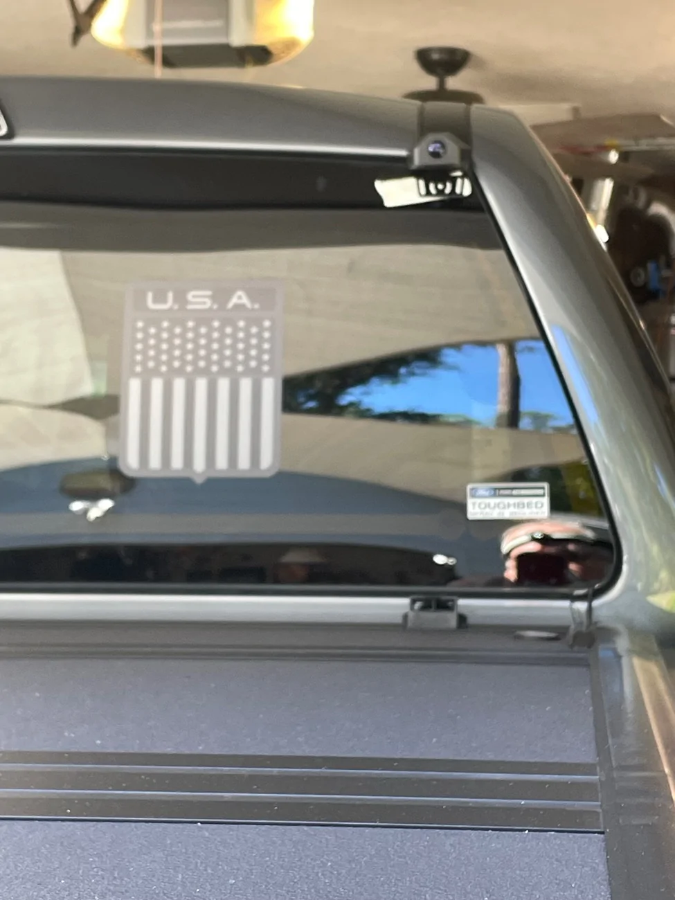 Ford Ranger Wolfbox G900 TriPro Mirror Dash Cam - Install and Review IMG_7415
