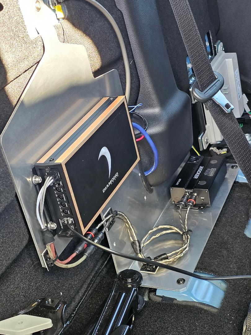 Ford Ranger Just another sub, amp, line converter install 1