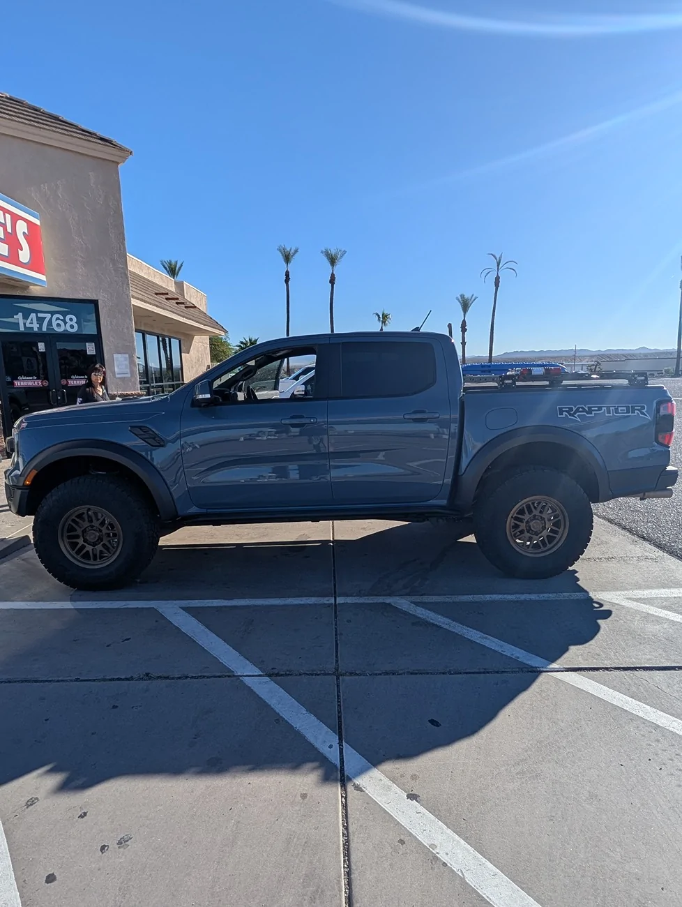 Ford Ranger GOAT Off-Road strut spacers installed PXL_20251101_161351136