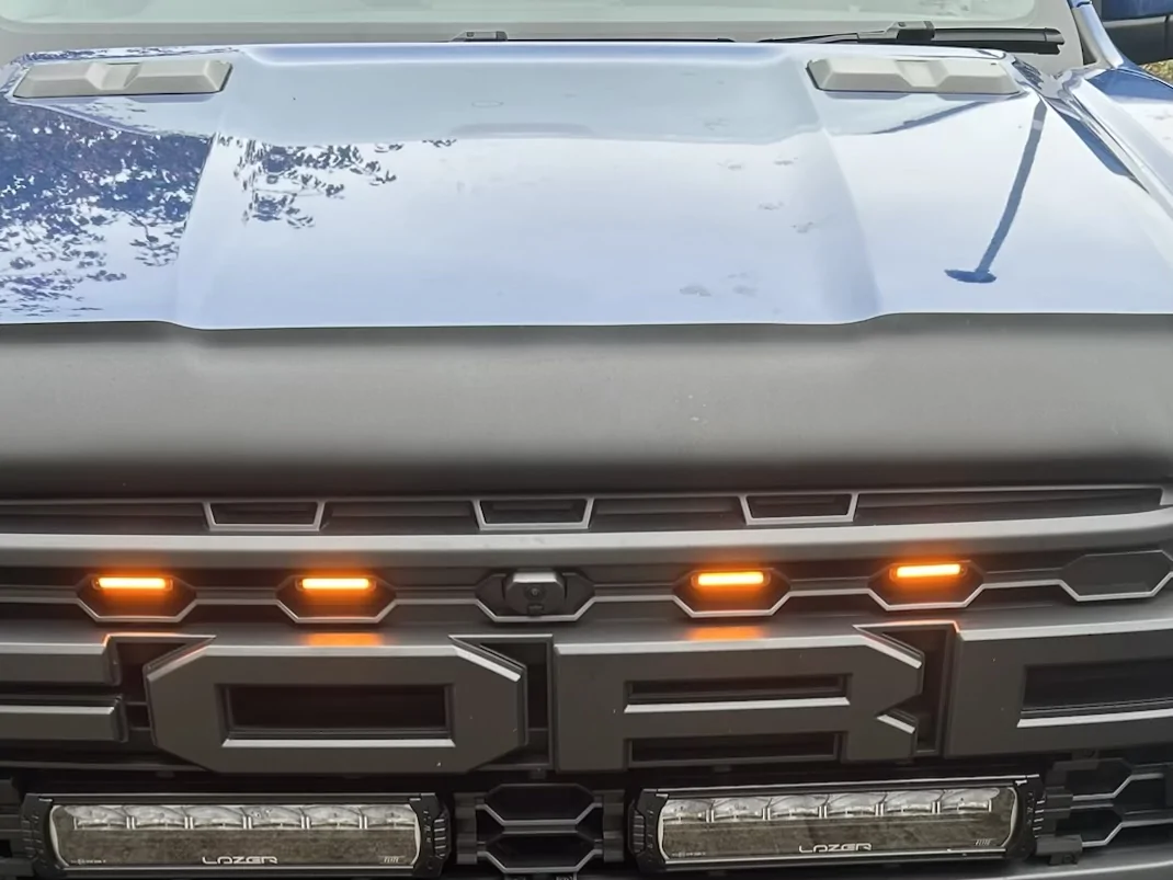 Ford Ranger New Ranger Raptor amber grill lights released by F150LEDs IMG_2286