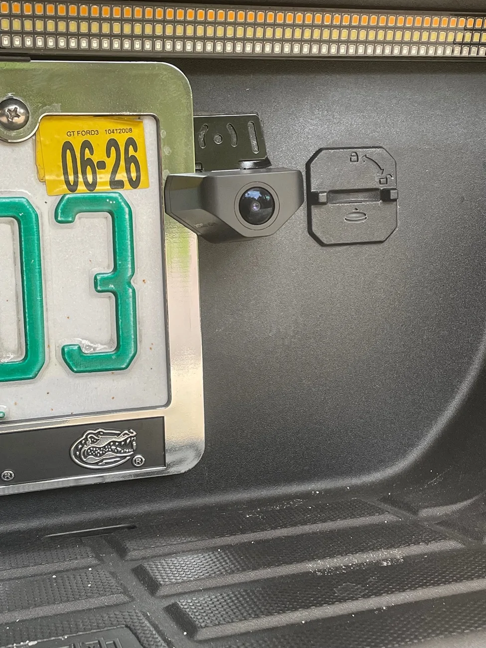 Ford Ranger Wolfbox G900 TriPro Mirror Dash Cam - Install and Review IMG_7449