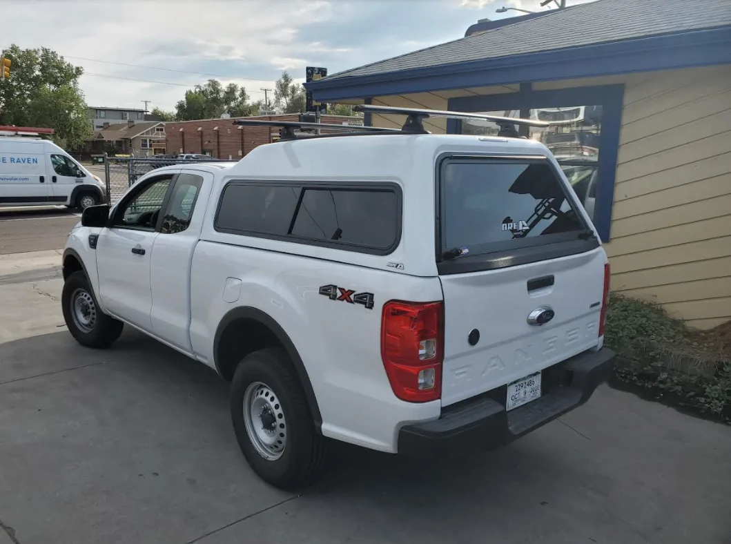 Ford Ranger 2025 XLT with a A.R.E. CX Classic truck cap installed 1762203242984-or