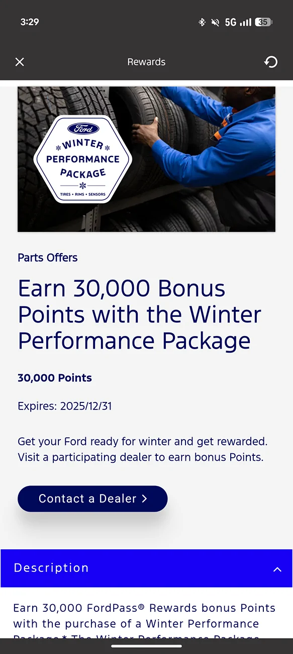 Ford Ranger Winter Tire -- Opinions on Ford Options Screenshot_20251103-152908
