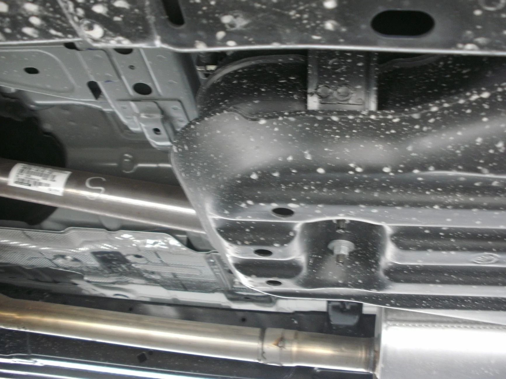 Ford Ranger Rust on new 2025 Underneath