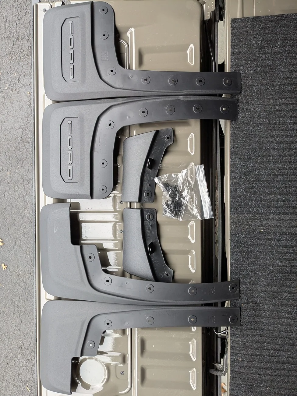 Ford Ranger Sold - OEM Ranger Splash Guards Mud Flaps PXL_20251106_160900193
