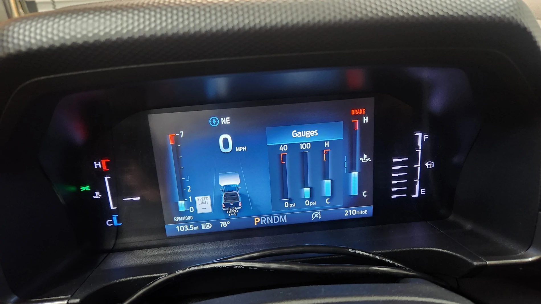 Ford Ranger What is your unexpected favorite feature? cluster2