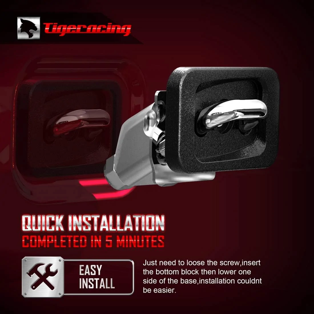 Ford Ranger flush mount retractable bed tie down anchor points for use with tonneau cover like bull rings 613gD0xbOyL._AC_SL1100_