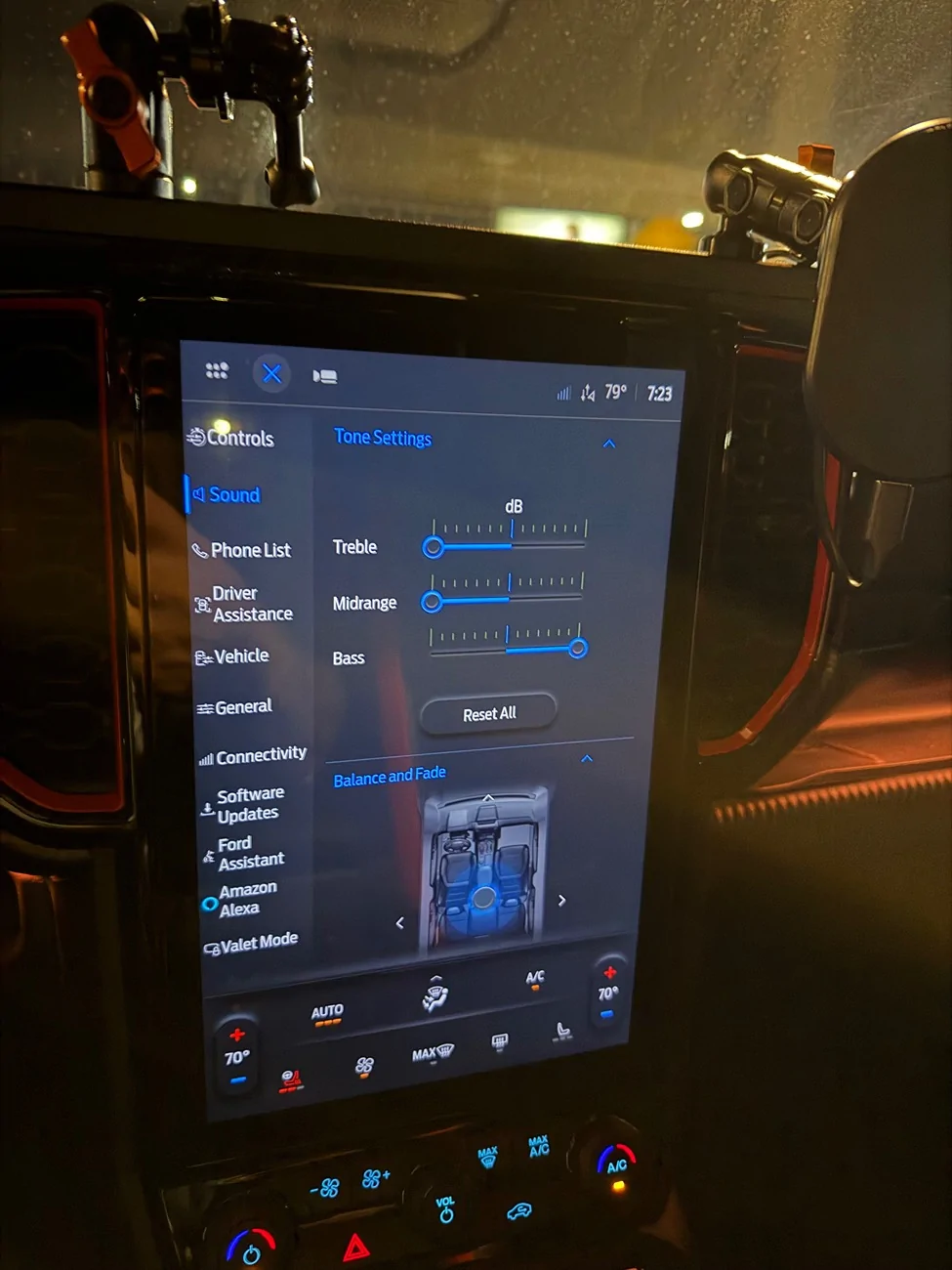 Ford Ranger B&O Audio tone settings change..... On their own? IMG_8207