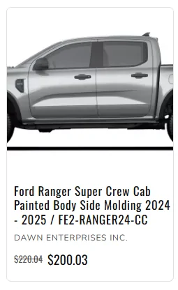 Ford Ranger Sportwing Side Moldings Installed 1762886274460-9z
