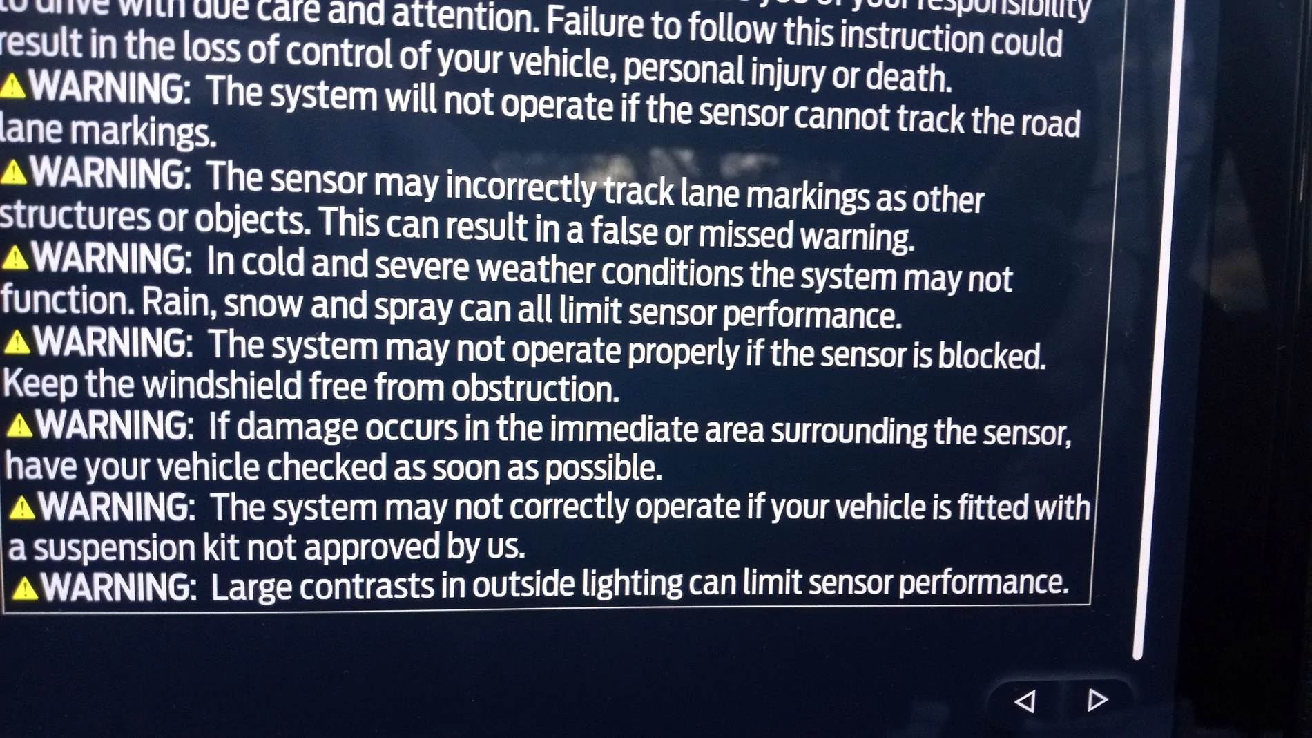 Ford Ranger So what suspension kit does Ford approve of ? Ford Owners Manual