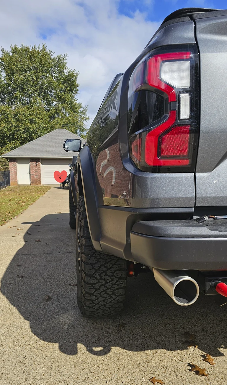 Ford Ranger Has anyone installed wheel spacers on their Ranger Raptor? 20251114_104433