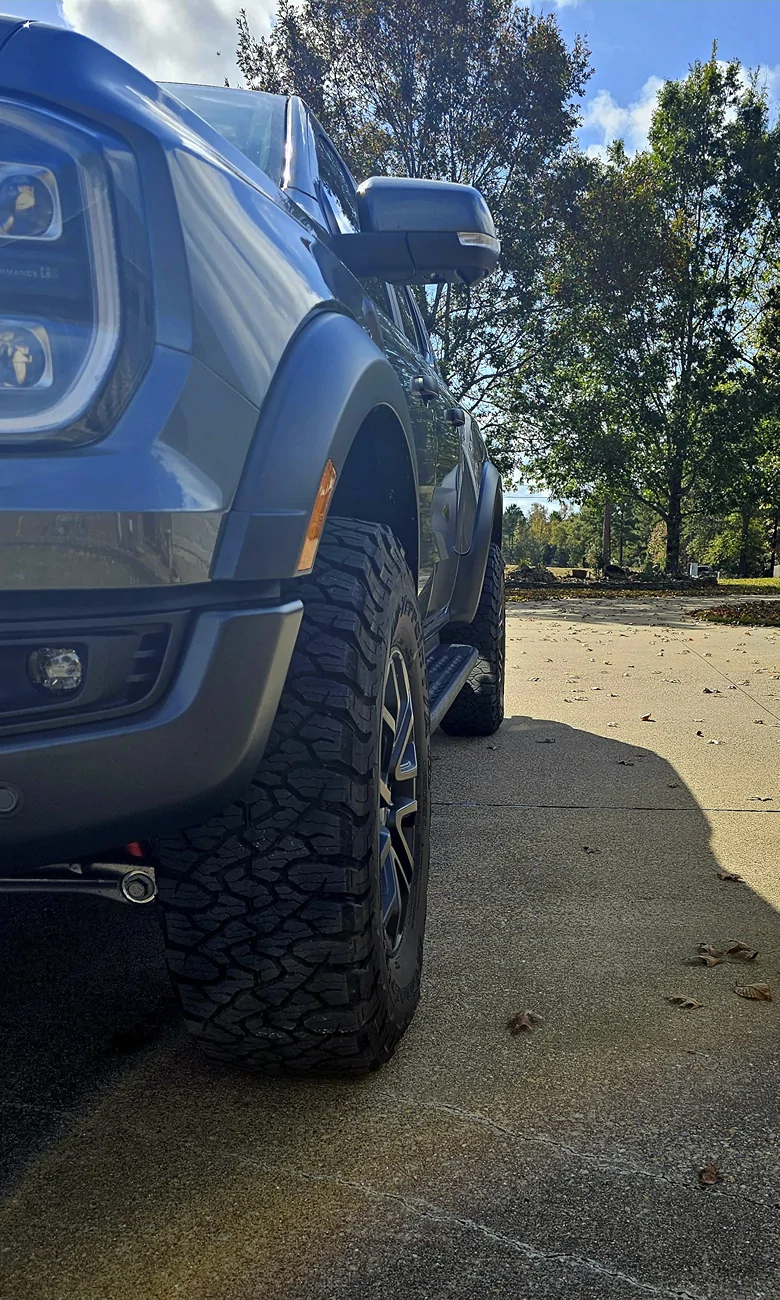 Ford Ranger Has anyone installed wheel spacers on their Ranger Raptor? 20251114_104408