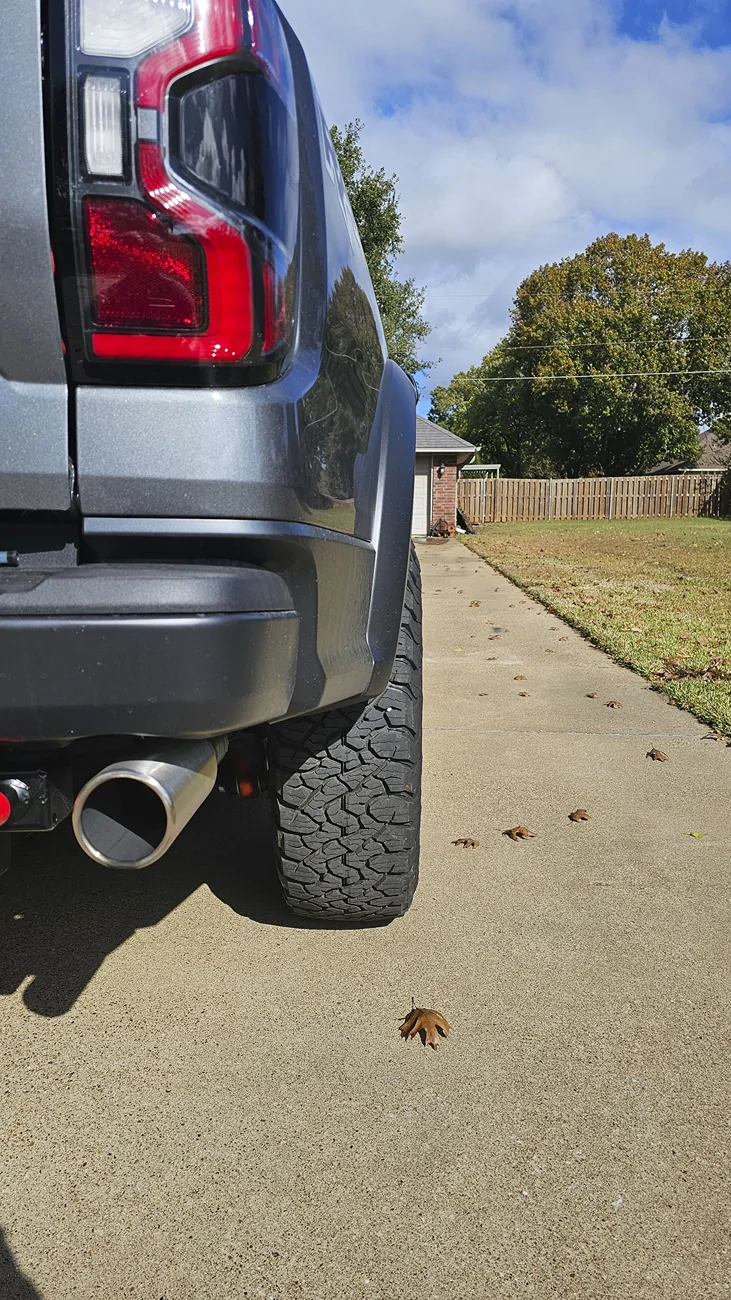 Ford Ranger Has anyone installed wheel spacers on their Ranger Raptor? 20251114_104446